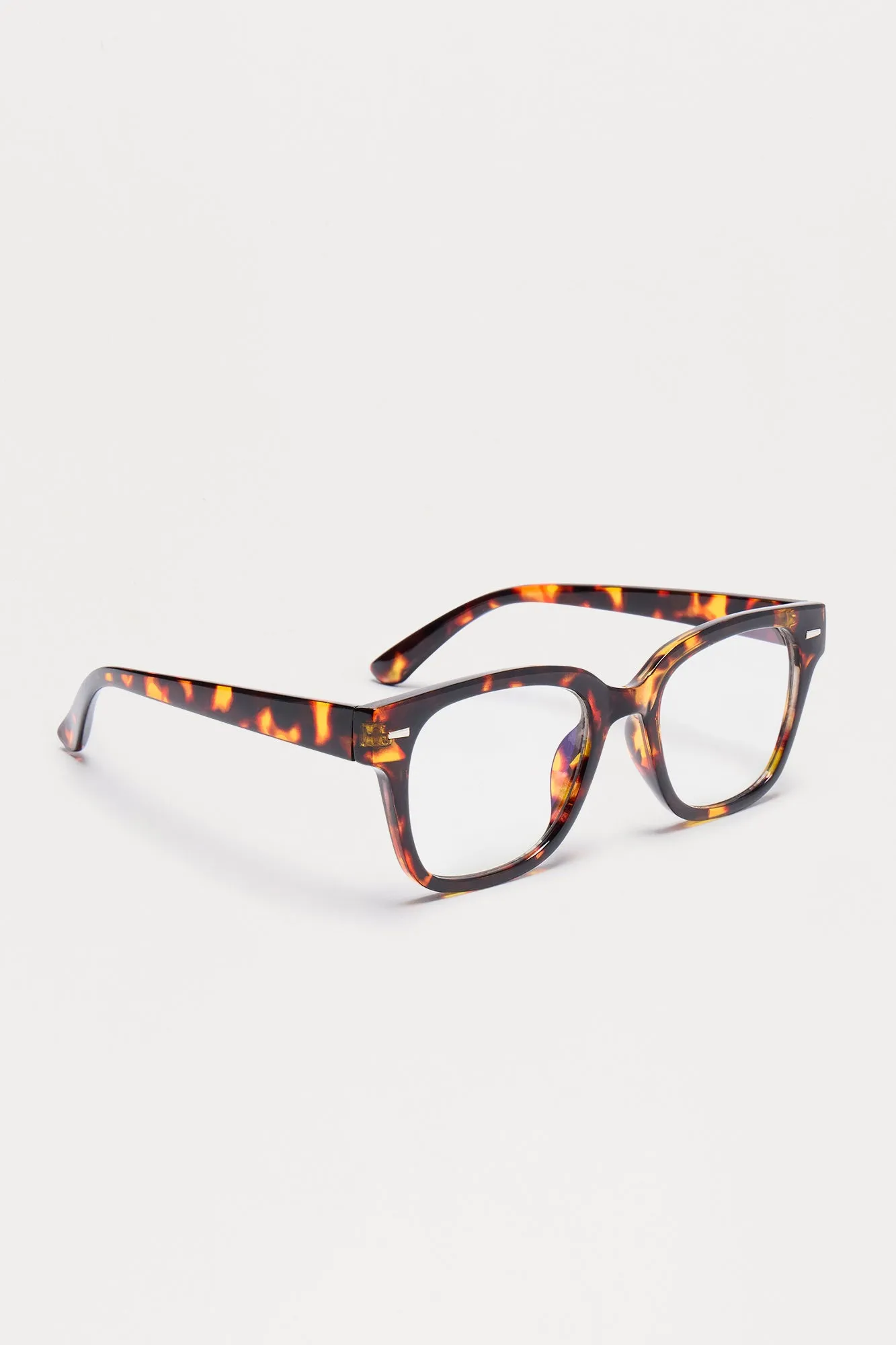 A Friendly Reminder Blue Light Glasses  II - Tortoise