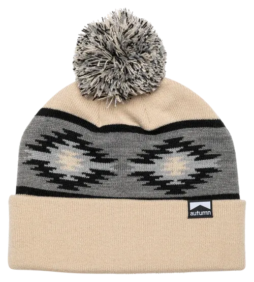 Autumn Blanket Pom Beanie