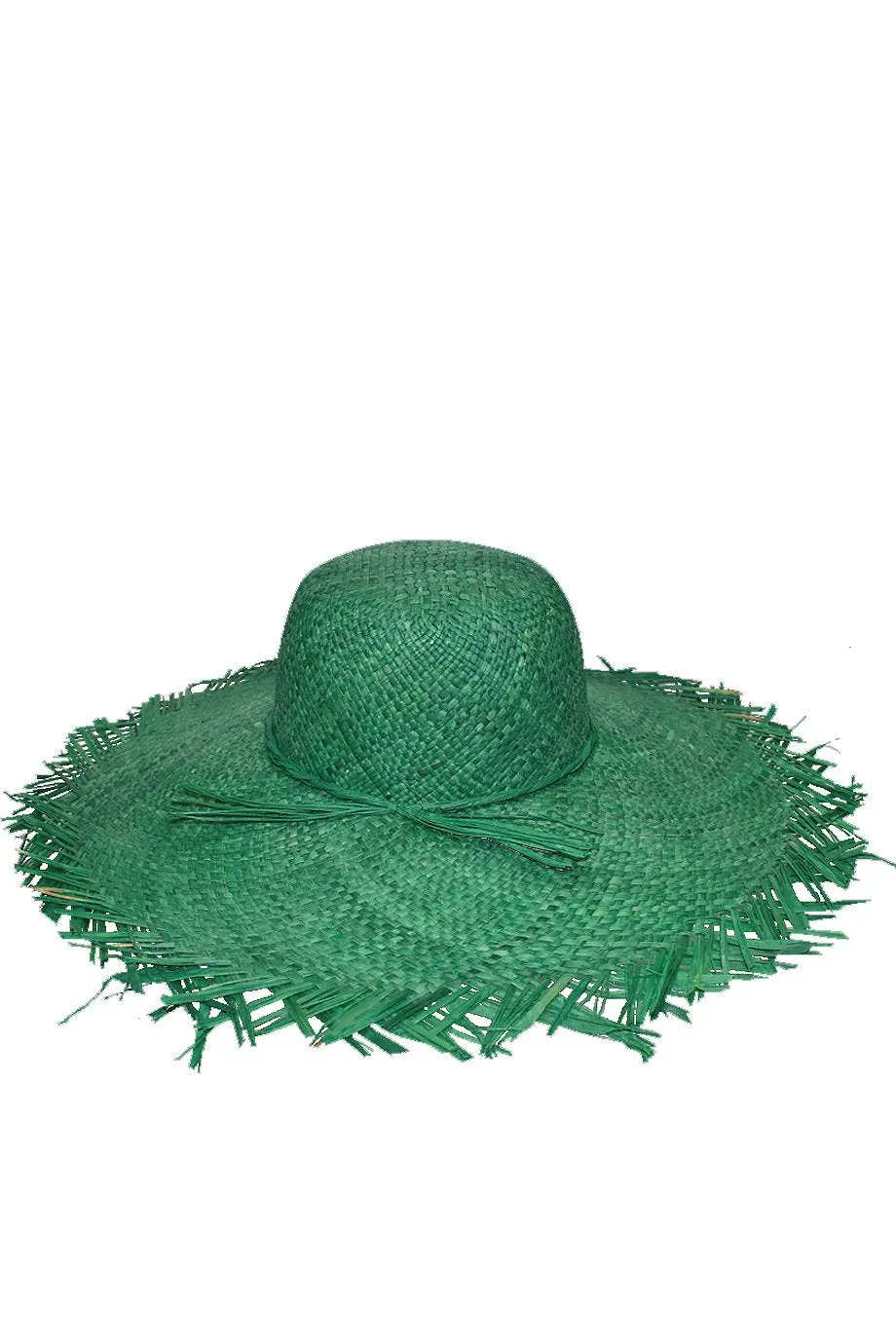 Avoria Green Handmade Madagascar Hat