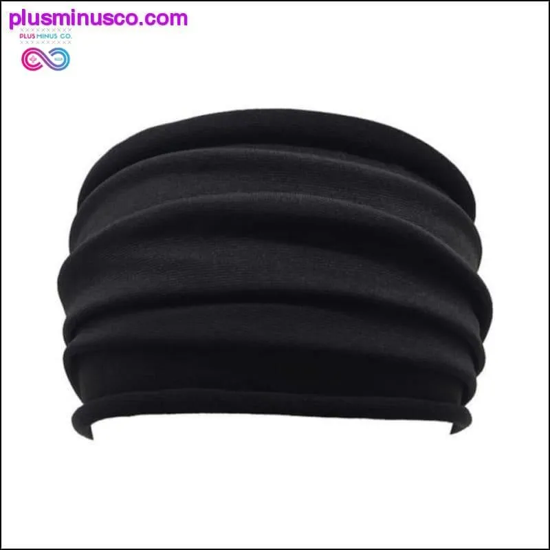 Bohemian Wide Cotton Stretch Headbands Women Headwrap Turban