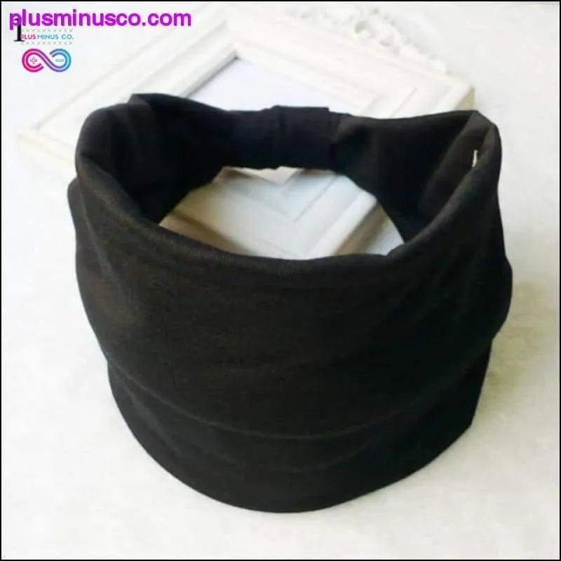 Bohemian Wide Cotton Stretch Headbands Women Headwrap Turban
