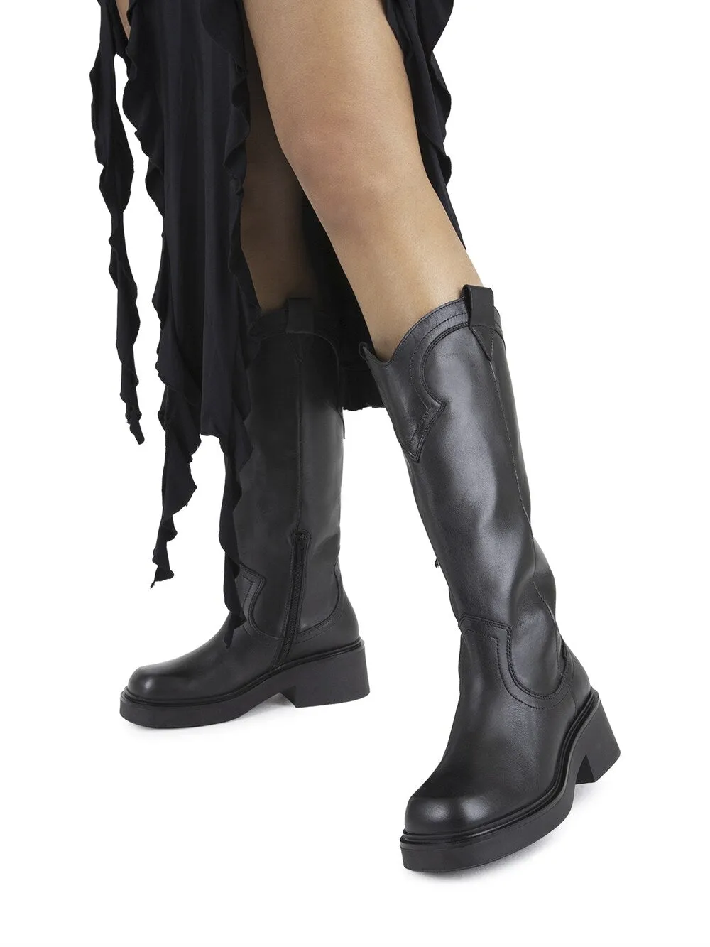 Bronx Daff-Ey boots, black