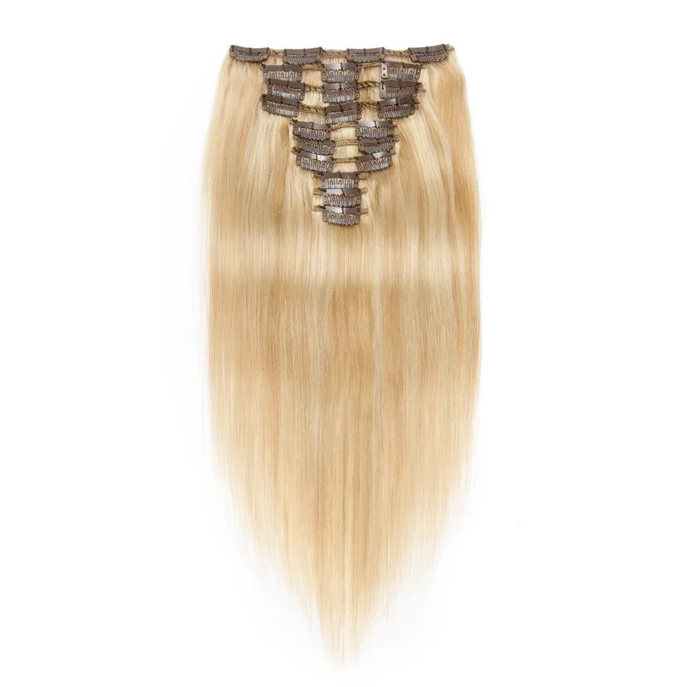 Clips with Human Hair
