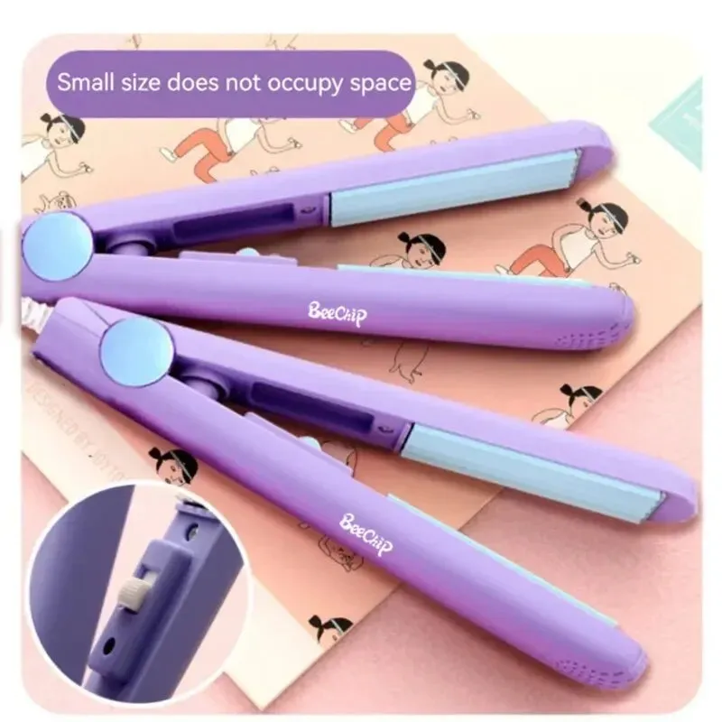 Curly Hair Styling Comb Even Heat no Damage Mini Straightening Irons