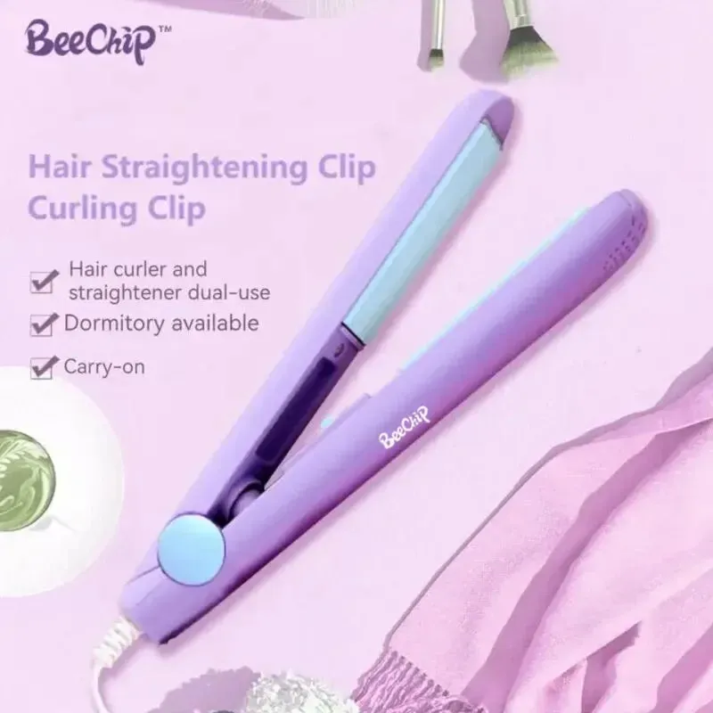 Curly Hair Styling Comb Even Heat no Damage Mini Straightening Irons