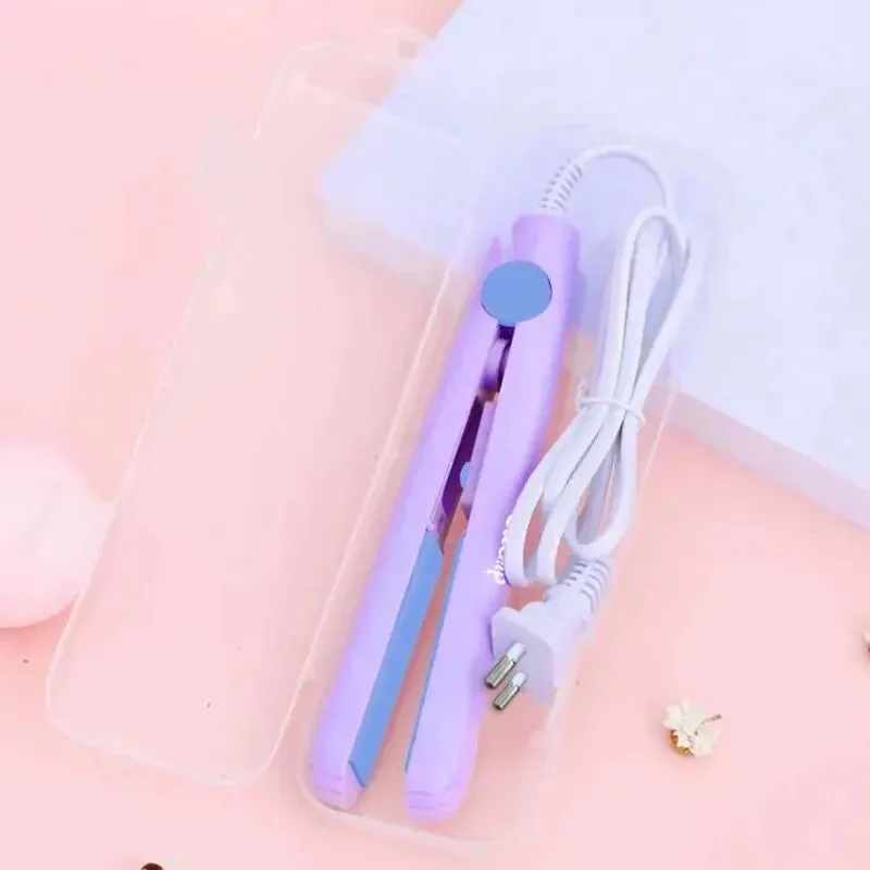 Curly Hair Styling Comb Even Heat no Damage Mini Straightening Irons