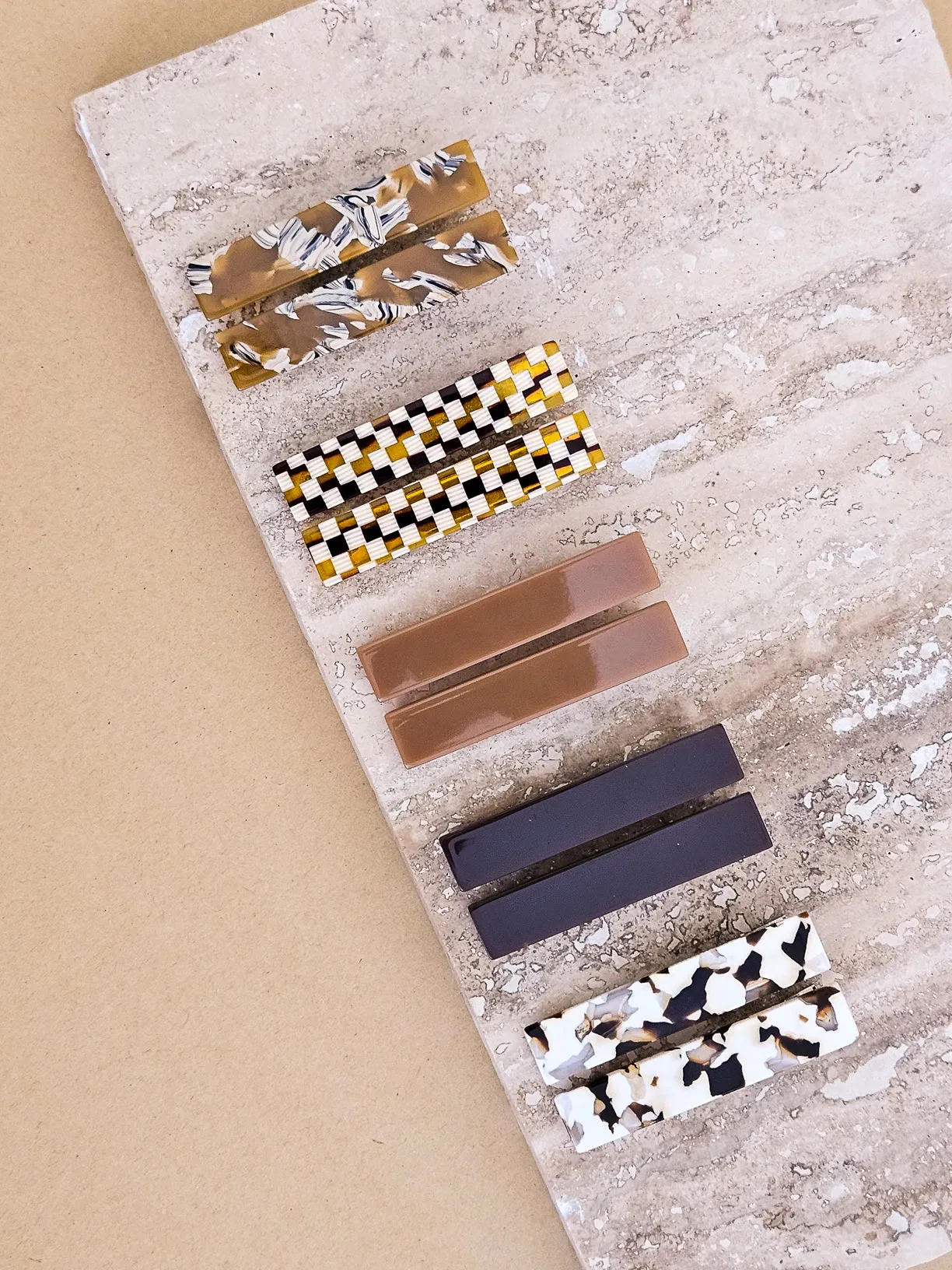 Emma Hair Clips - Croissant - Imperfect