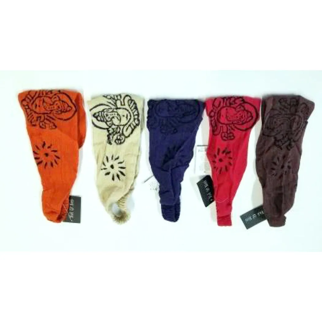 Ganesh Cotton Headband (Pack Of 5)