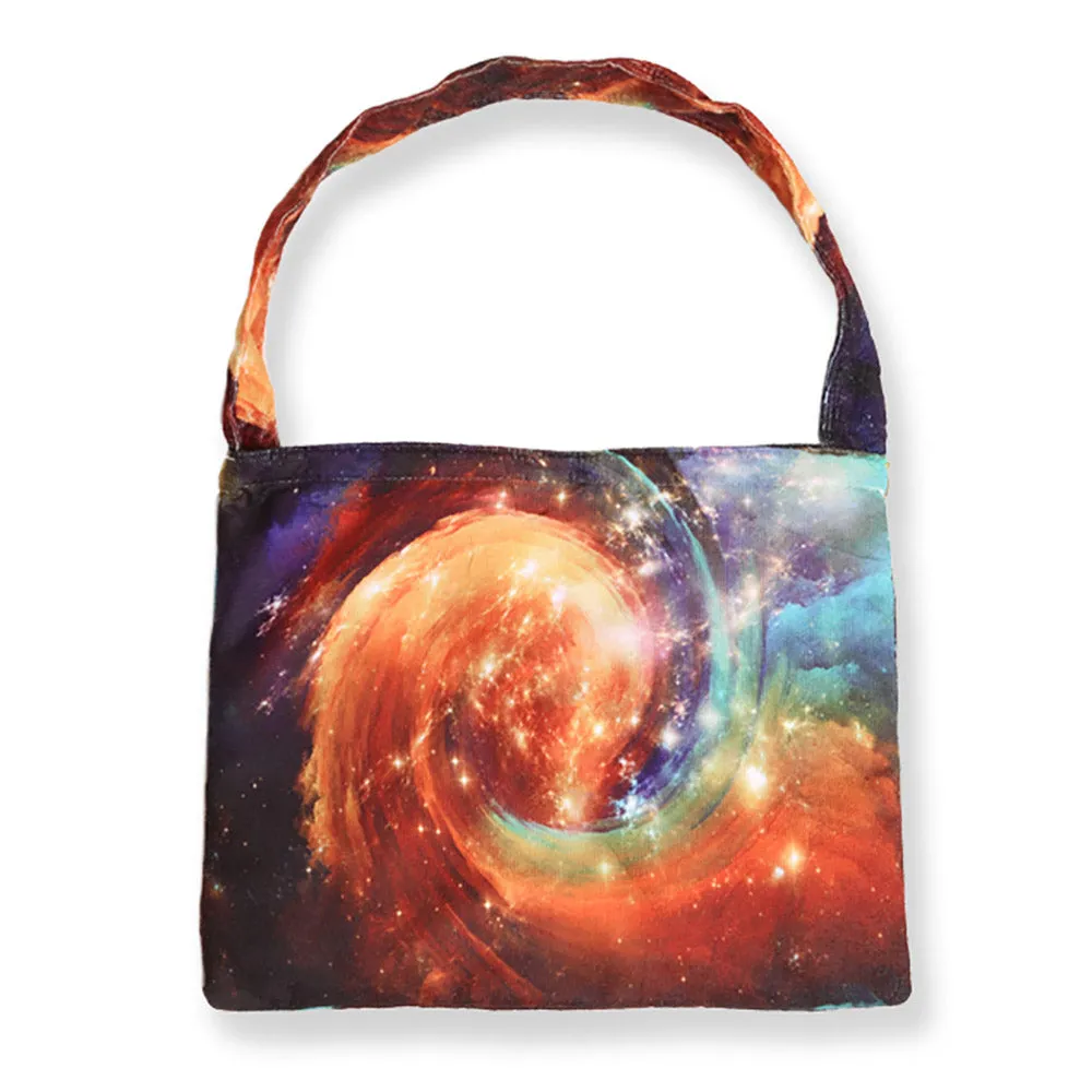 iLLASPARKZ Galaxy Print Beach Towel and Tote Bag
