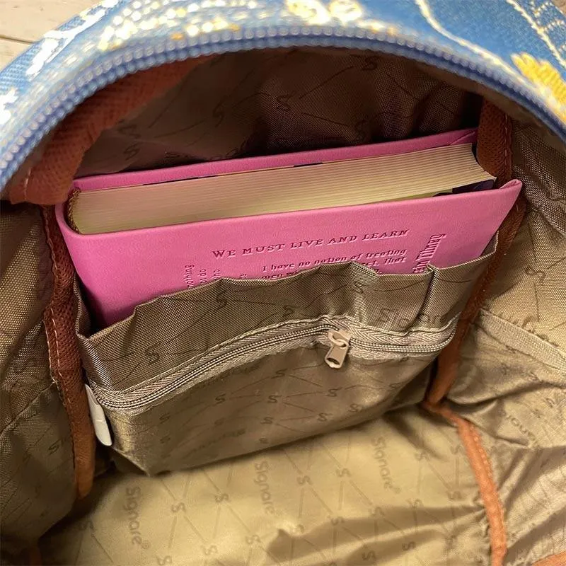 Jane Austen Backpack - Blue Oak Design
