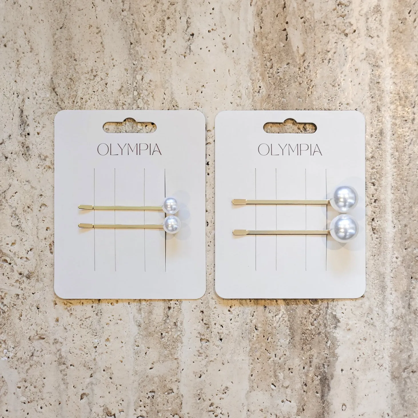Orla Pearl Hair Clips - Small - Seconds