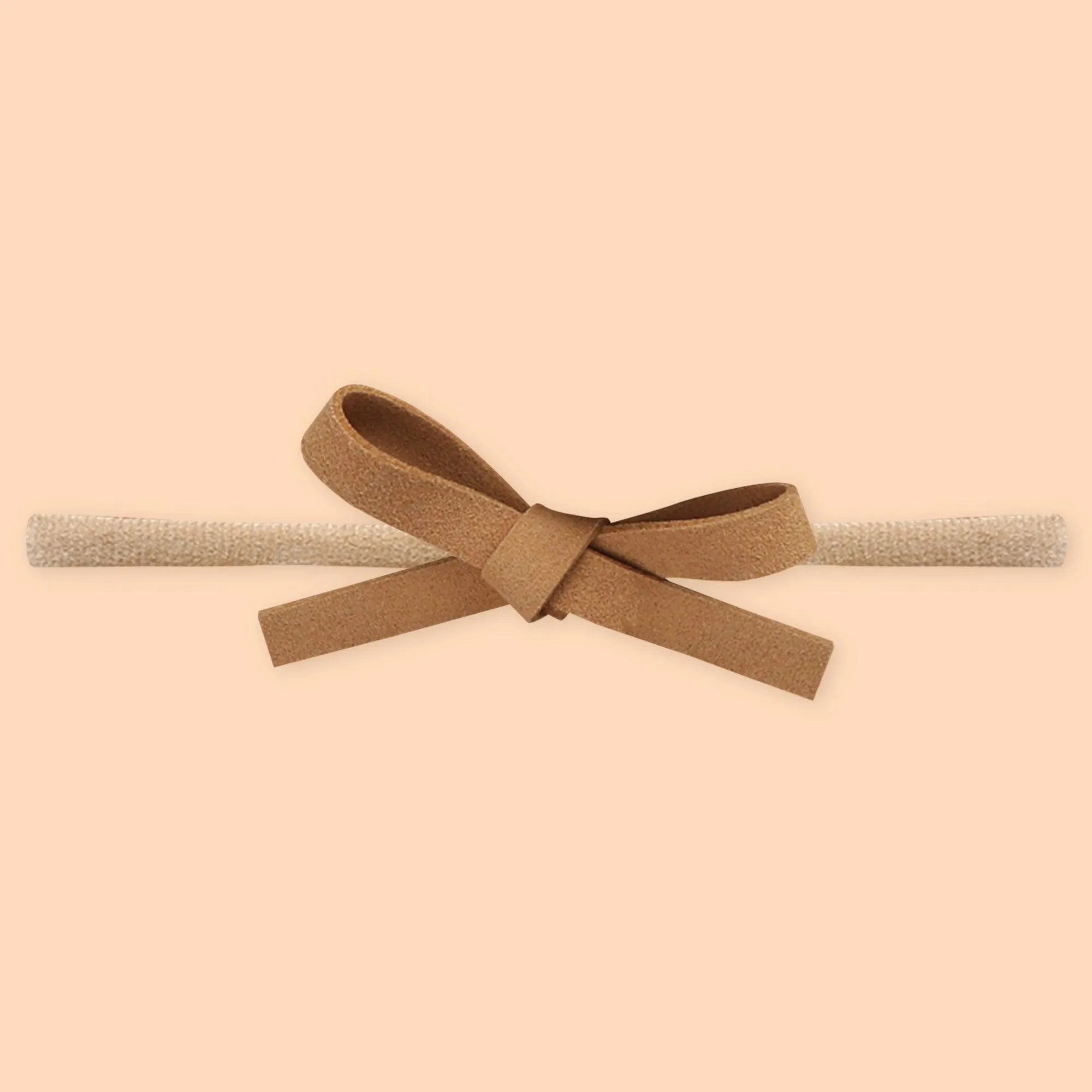 Polka Tots Floral Headbands Set - Brown