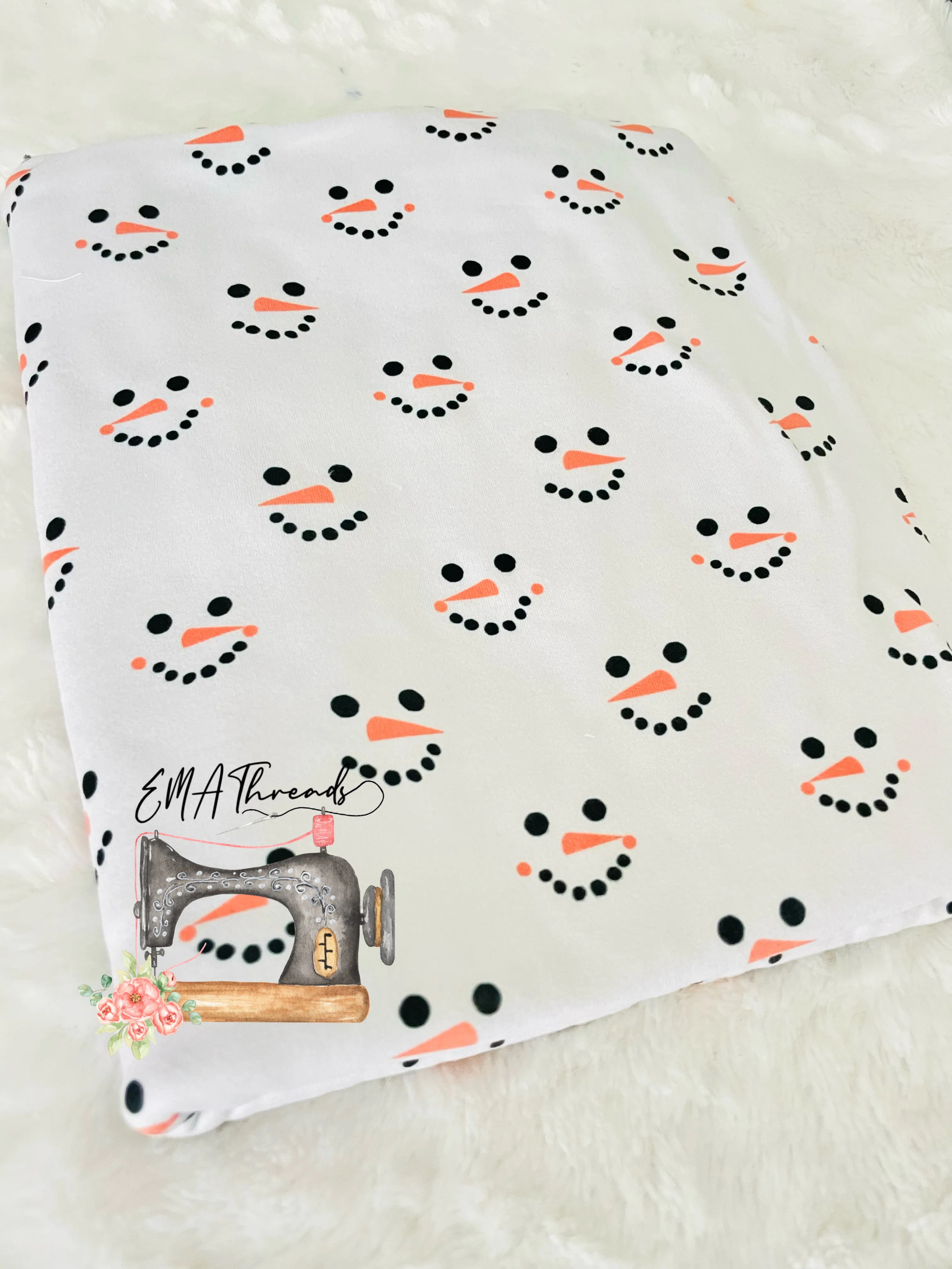 Snowman Turban Headband