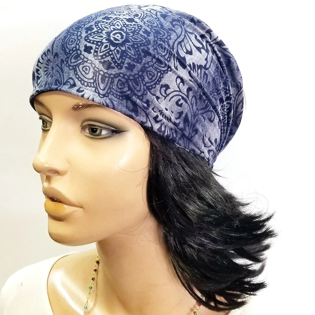 Soft Headband Paisley Burnout Design (Pack of 5)