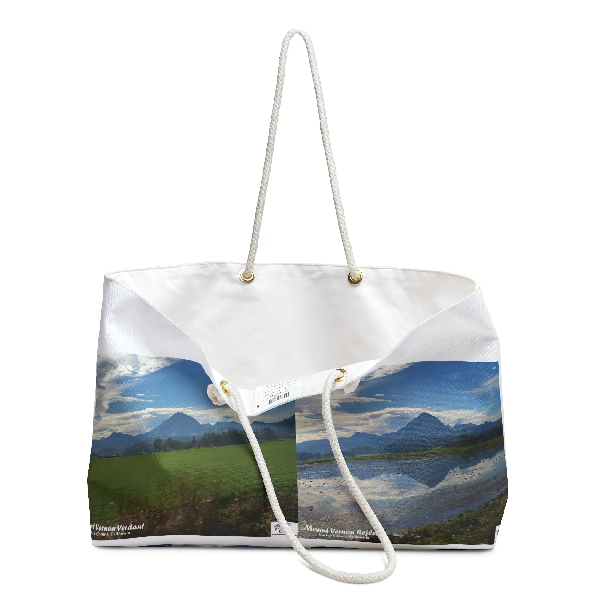 Weekender Bag:  "Mount Vernon Verdant - Mount Vernon Reflect(tm)"