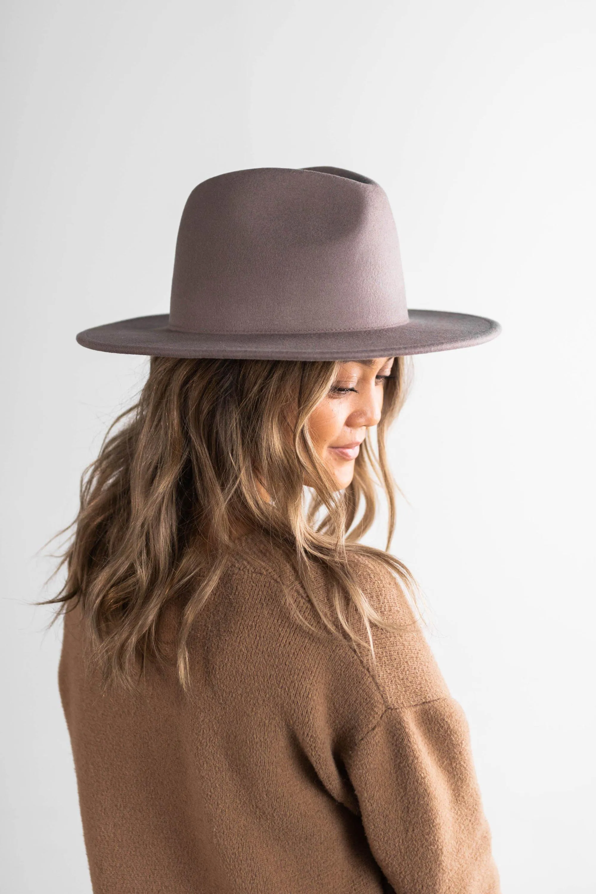 Wes Flat Brim Fedora