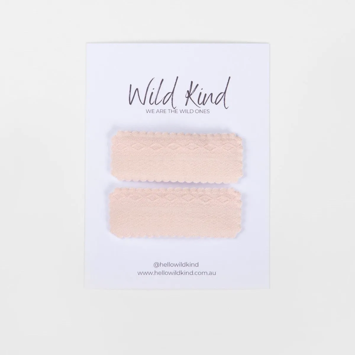 Wild Kind Agnes Hair Clips - Pink