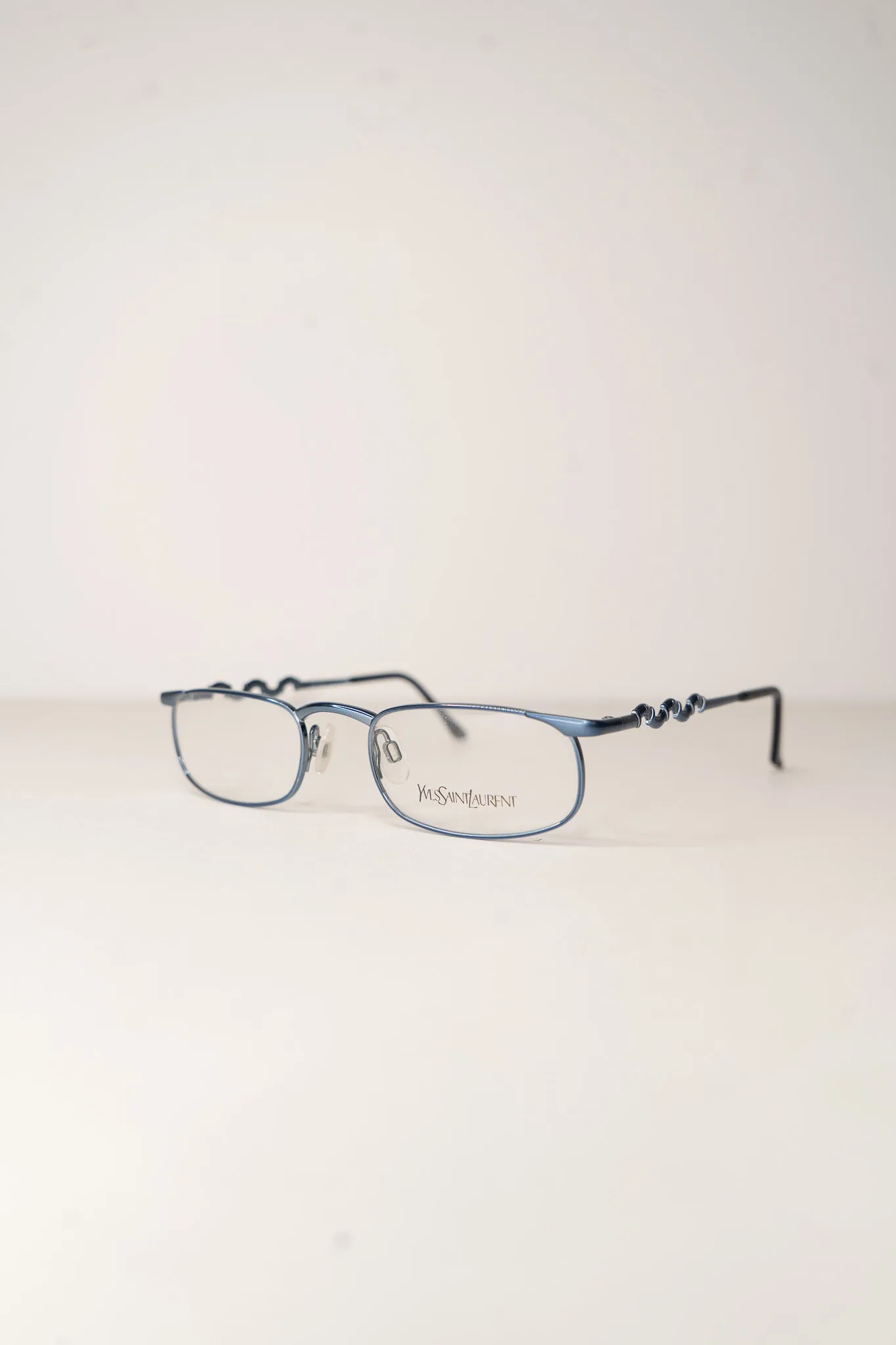 YSL Wavy Blue Glasses